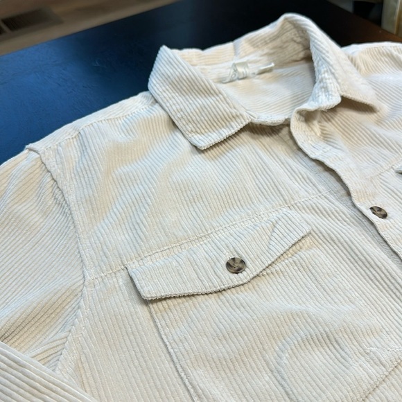 Roxy brand “Let it go” corduroy shirt shacket SZ S-M - Picture 3 of 8